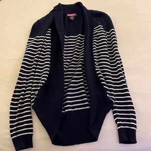 Stripped cardigan